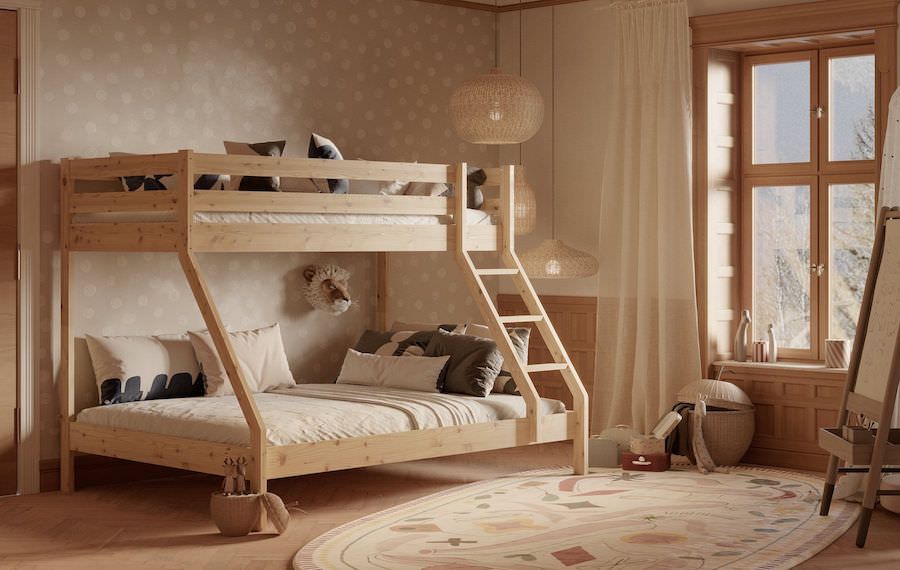 Letto a castello per casa al mare